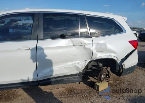 2021 Honda Pilot 2Wd Ex-L z USA, uszkodzony, nr VIN 5FNYF5H5XMB031813